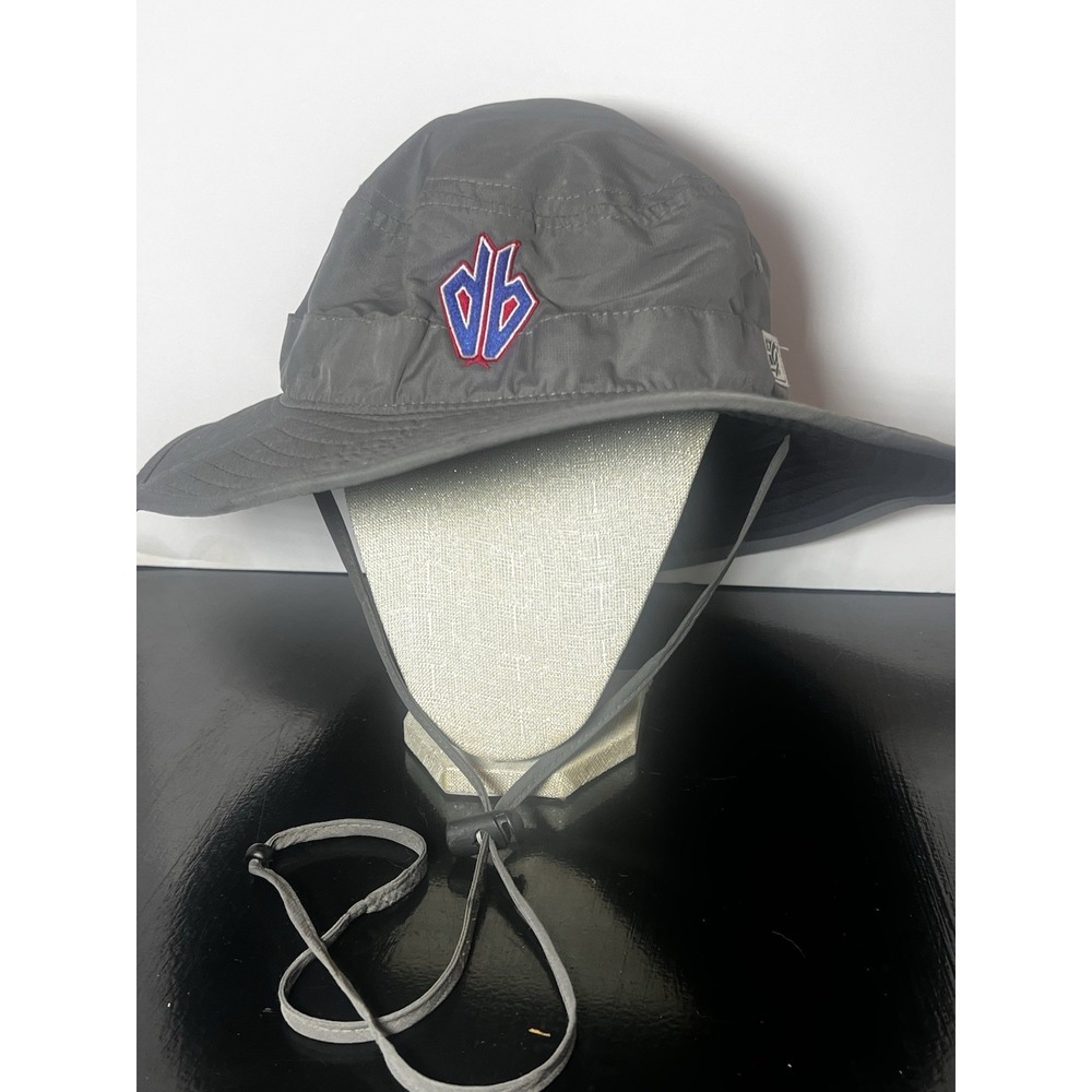 The Game Gray Boonie Bucket Hat Logo DB‎ Snake Red / Blue